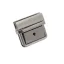 Tuck Lock with Key, Nickel, 50 mm
