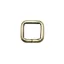 Iron Square Shaped Handbag Strap Holder, Antique, 20 mm x 20 mm