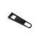 Zipper Pull, Nickel, 34 mm Long