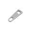 Zipper Pull, Nickel, 34 mm Long