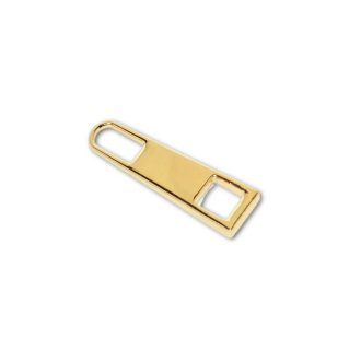 Zipper Pull, Gold, 34 mm Long