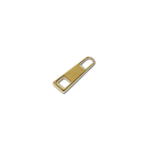 Zipper Pull, Gold, 34 mm Long