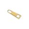 Zipper Pull, Gold, 34 mm Long