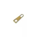 Zipper Pull, Gold, 34 mm Long