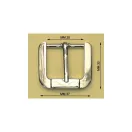 Buckle, 25 mm, Nickel