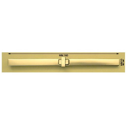 Long Turning Lock, Gold