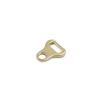 Customisable Zipper Pull, Gold