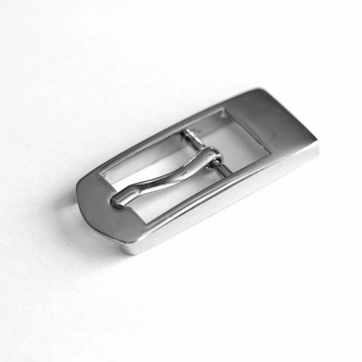 Belt Buckle, 15 mm, Nickel