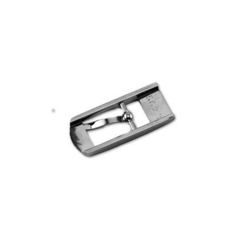 Belt Buckle, 15 mm, Nickel