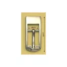 Belt Buckle, 15 mm, Nickel
