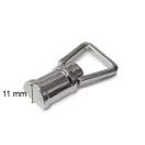 Handbag Strap Holder Nickel, 25 mm