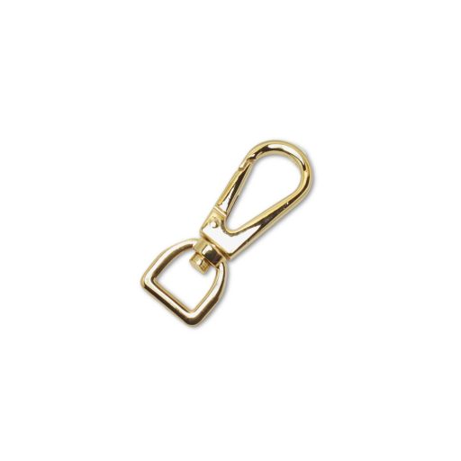 carabiner, 10 mm, Gold