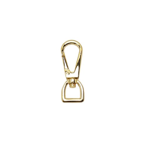 carabiner, 10 mm, Gold