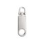Zipper Pull, Nickel, 35 mm Long