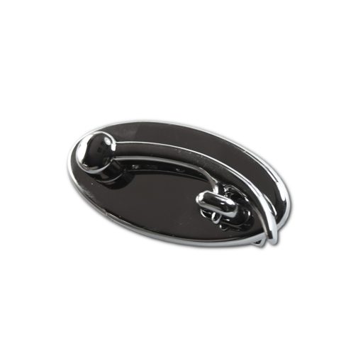 Antler shaped Bag Lock, Nickel
