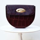 Antler shaped Bag Lock, Nickel