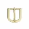 Curved Metal Buckle for 15 mm Straps – Gold