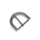 Semicircular Buckle, Nickel, 20 mm