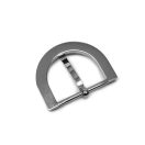 Semicircular Buckle, Nickel, 20 mm