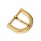 Semicircular Buckle, Gold, 35 mm