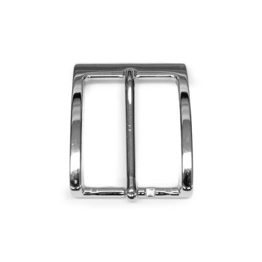 Copper Belt Buckle in Silver Colour, 35 mm
