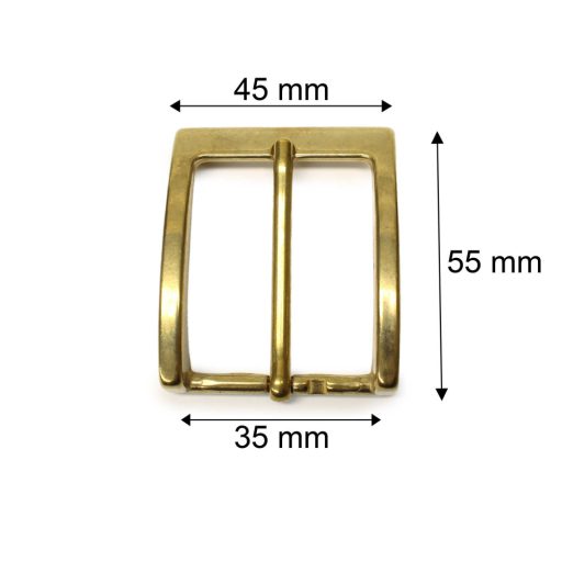 Copper Belt Buckle, 35 mm