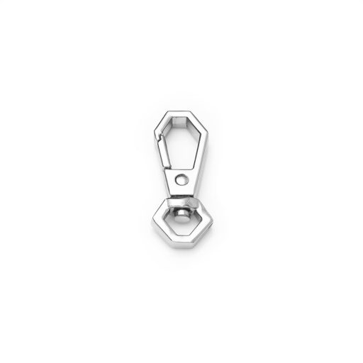 carabiner, Nickel, 8 mm
