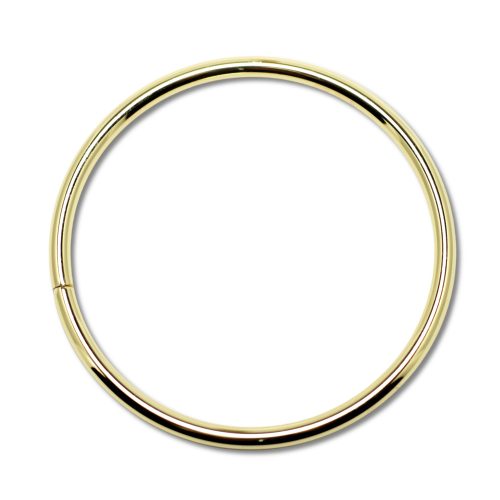 Circle Bag Handle, Gold, 100 mm