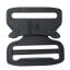 Quick Release Strap Buckle, Black, 45 mm