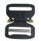 Quick Release Strap Buckle, Black, 38 mm