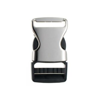 Metal and Plastic Quick Release Strap Buckle, 38 mm
