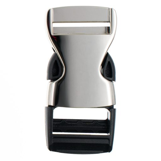 Metal and Plastic Quick Release Strap Buckle, 25 mm