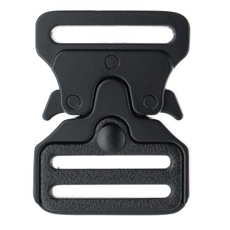 Quick Release Strap Buckle, Black, 30 mm