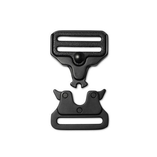 Quick Release Strap Buckle, Black, 30 mm