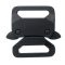 Quick Release Strap Buckle, Black, 25 mm