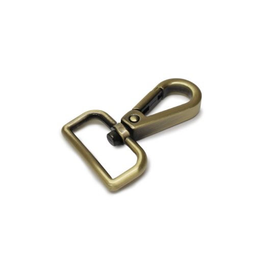 Lapos karabiner, antik, 25 mm
