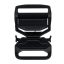 Heavy-Duty Metal Strap Buckle, Black, 38 mm