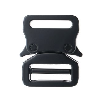 Quick Release Strap Buckle, Black, 25 mm