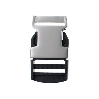 Metal and Plastic Quick Release Strap Buckle, 30 mm