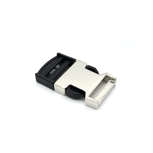 Metal and Plastic Quick Release Strap Buckle, 30 mm