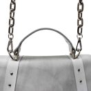 Double Handbag Strap Holder, Nickel, 15 mm