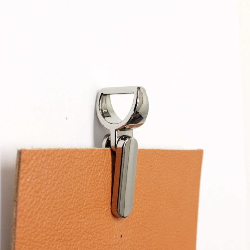 Handbag Strap Holder Nickel, 25 mm