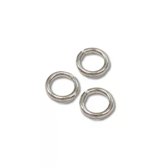 Small Iron Ring, Nickel, 4 mm