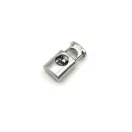 Spring Loaded Cord End for 4 mm Cord, Nickel