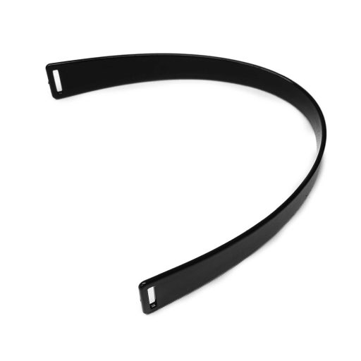 Flat Plastic Bag Handle Black