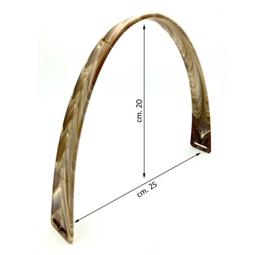 Flat Plastic Bag Handle - Turtle Pattern