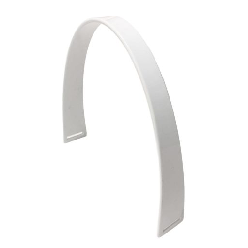 Flat Plastic Bag Handle White