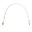 U-Shaped Long Plastic Bag Handle, White