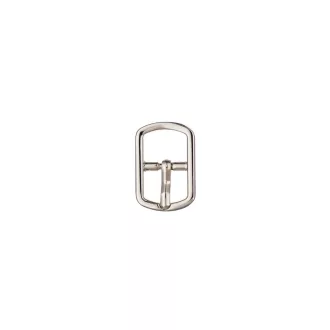 Small Buckle with Keeper – 10 mm, silver gold colour