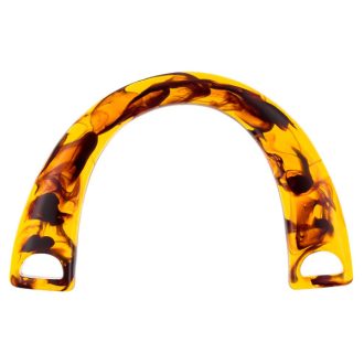 Turtle effect plastic handle, 10.5 cm
